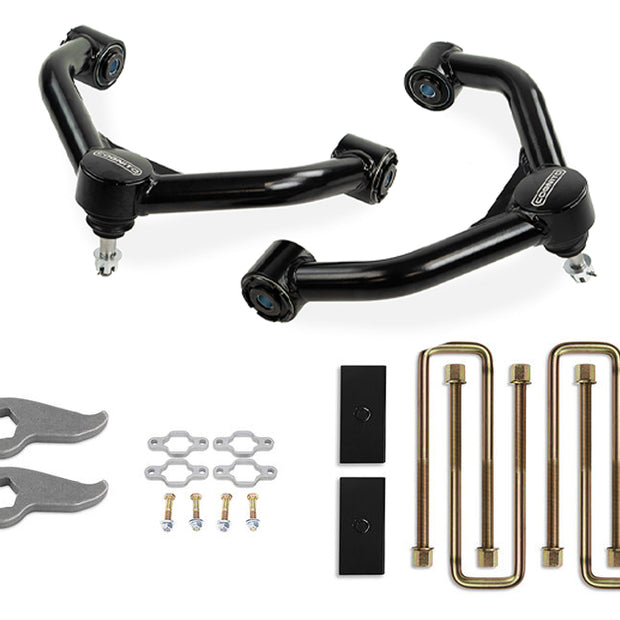 Cognito 3-Inch Elite Leveling Kit With King 2.5 Reservoir Shocks For 2020-2024 Silverado/Sierra 2500/3500 2WD/4WD