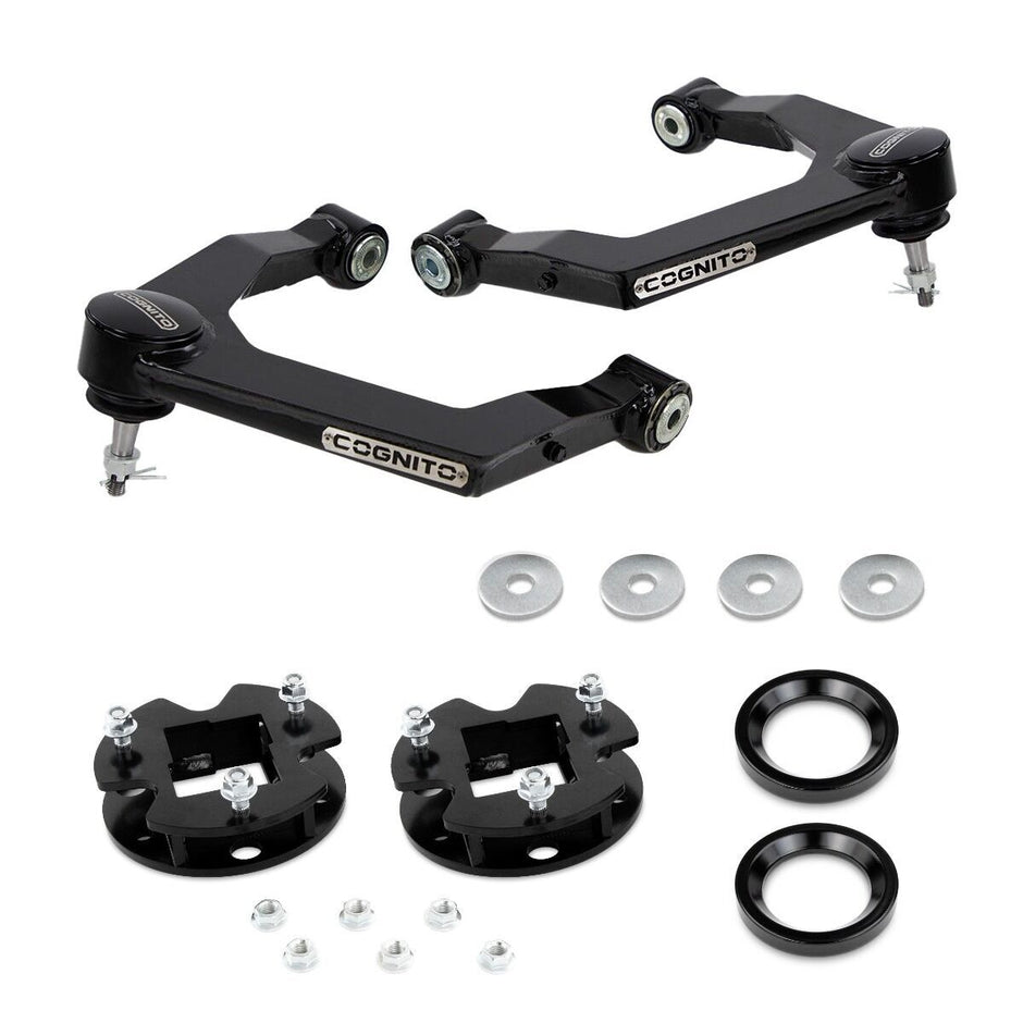 Cognito 3-Inch Standard SM Series Leveling Kit For 2019-2024 Silverado/Sierra 1500 2WD/4WD