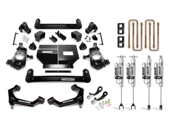 Cognito 4-Inch Performance Lift Kit With Fox PSRR 2.0 Shocks For 2020-2024 Silverado/Sierra 2500/3500 2WD/4WD