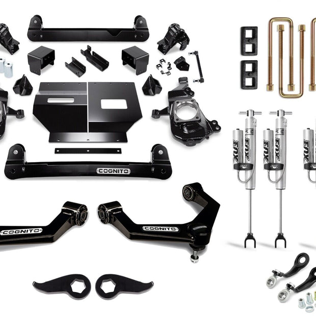 Cognito 5-Inch Performance Lift Kit With Fox PSRR 2.0 Shocks For 2020-2024 Silverado/Sierra 2500/3500 2WD/4WD
