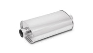 Vibrant Performance - 1102 - STREETPOWER Oval Muffler  2.5 In. Inlet/outlet (Center-Center)