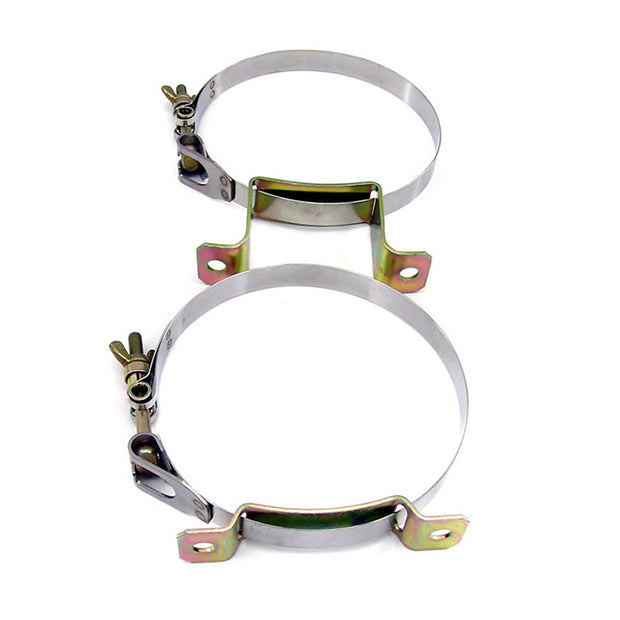 Nitrous Express - STAINLESS STEEL BOTTLE BRACKETS FOR 10LB & 15LB ALUMINUM BOTTLES  - 11106