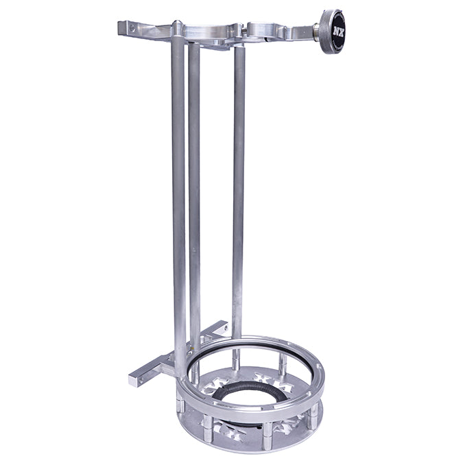 Nitrous Express - Stand Up Billet Bottle Bracket For 12lb Bottle (Flat Mount) - 11108S-12