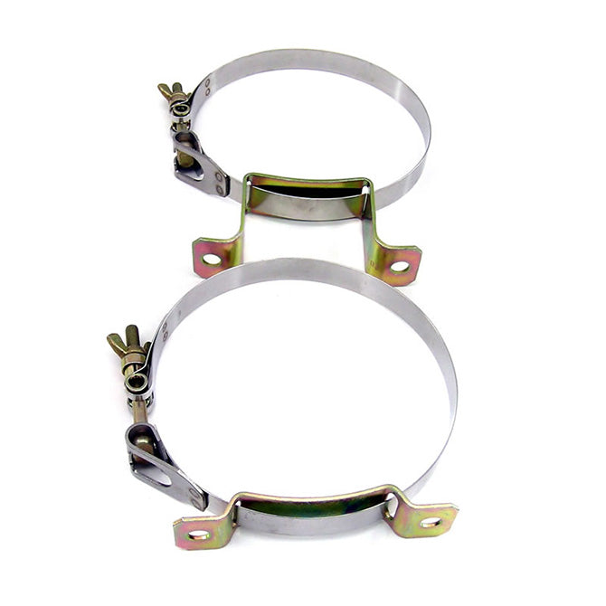 Nitrous Express - 5 LB STAINLESS STEEL BOTTLE BRACKETS - 11109