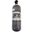 Nitrous Express - COMPOSITE BOTTLE  W/ LIGHTNING 500 VALVE -6 Bottle Nipple (6.79  DIA. X 23.25  TALL)  - 11152-6