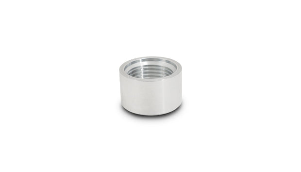 Vibrant Performance - 11163 - Female - 10AN Aluminum Weld Bung (7/8 In. - 14 Thread  1-1/8 In. Flange OD)