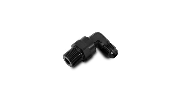 Vibrant Performance - 11357 - Male AN To Male NPT 90 Degree Swivel Adapter  -8 AN To 3/8 In. NPT