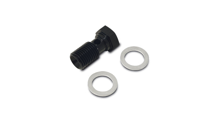 Vibrant Performance - 11448 - Banjo Bolt  Thread Size: M10 X 1.0; Bolt Length: 23mm