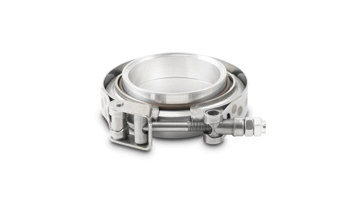 Vibrant Performance - 11492 - Aluminum V-Band Flange Assembly  For 3.5 In. O.D. Tubing