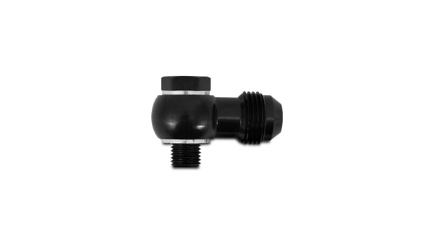 Vibrant Performance - 11586 - Single Male Banjo Adapter Assembly; Banjo Size: -8AN; Bolt Size: 9/16-24