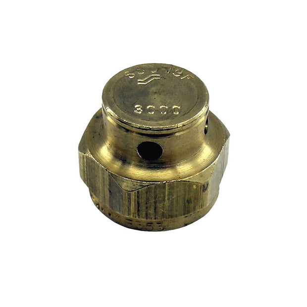 Nitrous Express - SAFETY BLOW-OFF CAP (3000 PSI) FITS OLD STYLE BRASS VALVES WITH MALE THREADS - 11705