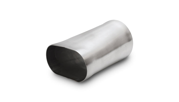 Vibrant Performance - 13172 - Transition Adapter  4 In. Oval To 4 In. O.D. Round - 6 In. Long