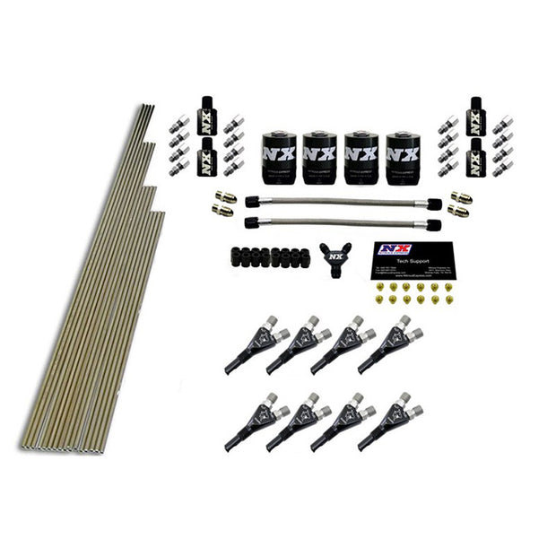 Nitrous Express - 8-CYL SHARK NOZZLE INTAKE PLUMBING KIT (INCL. ALL NECESSARY HARDWARE) - 13385