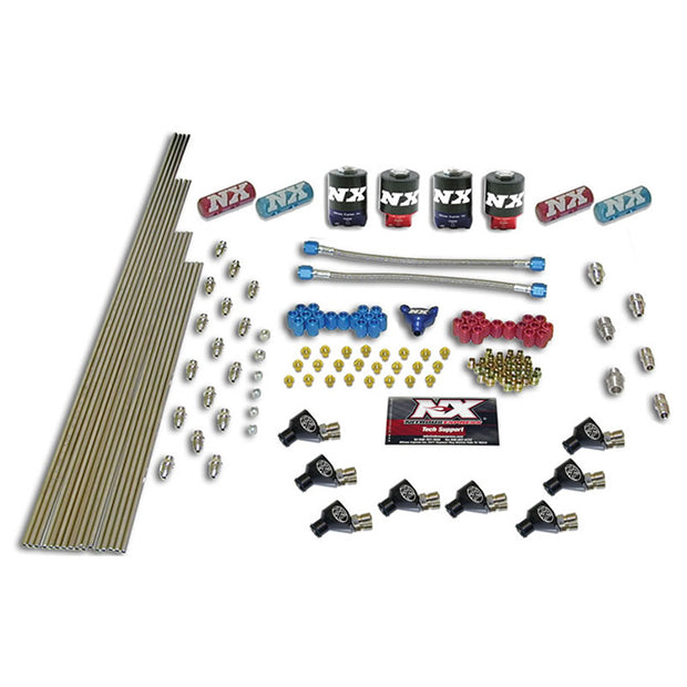 Nitrous Express - 8-CYL NXL NOZZLE INTAKE PLUMBING KIT (INCL. ALL NECESSARY HARDWARE) - 13388