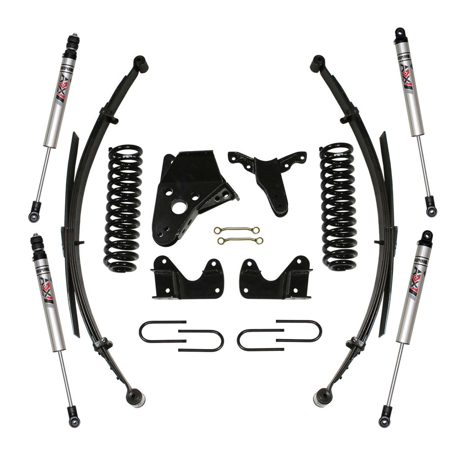 6 In. Suspension Lift Kit With ADX M2.0 Aluminum Monotube Shocks.