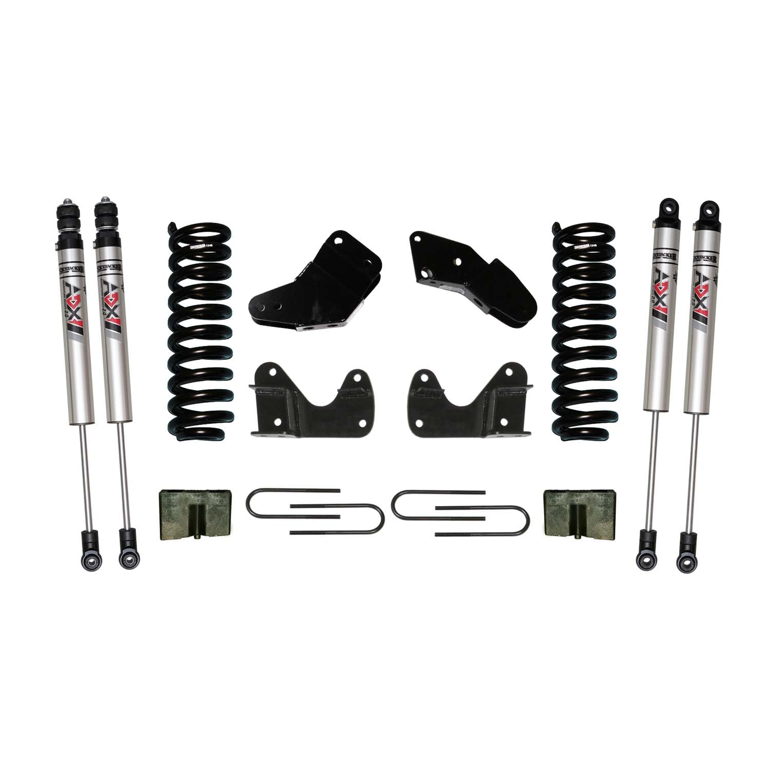 6 In. Suspension Lift Kit With ADX M2.0 Aluminum Monotube Shocks.