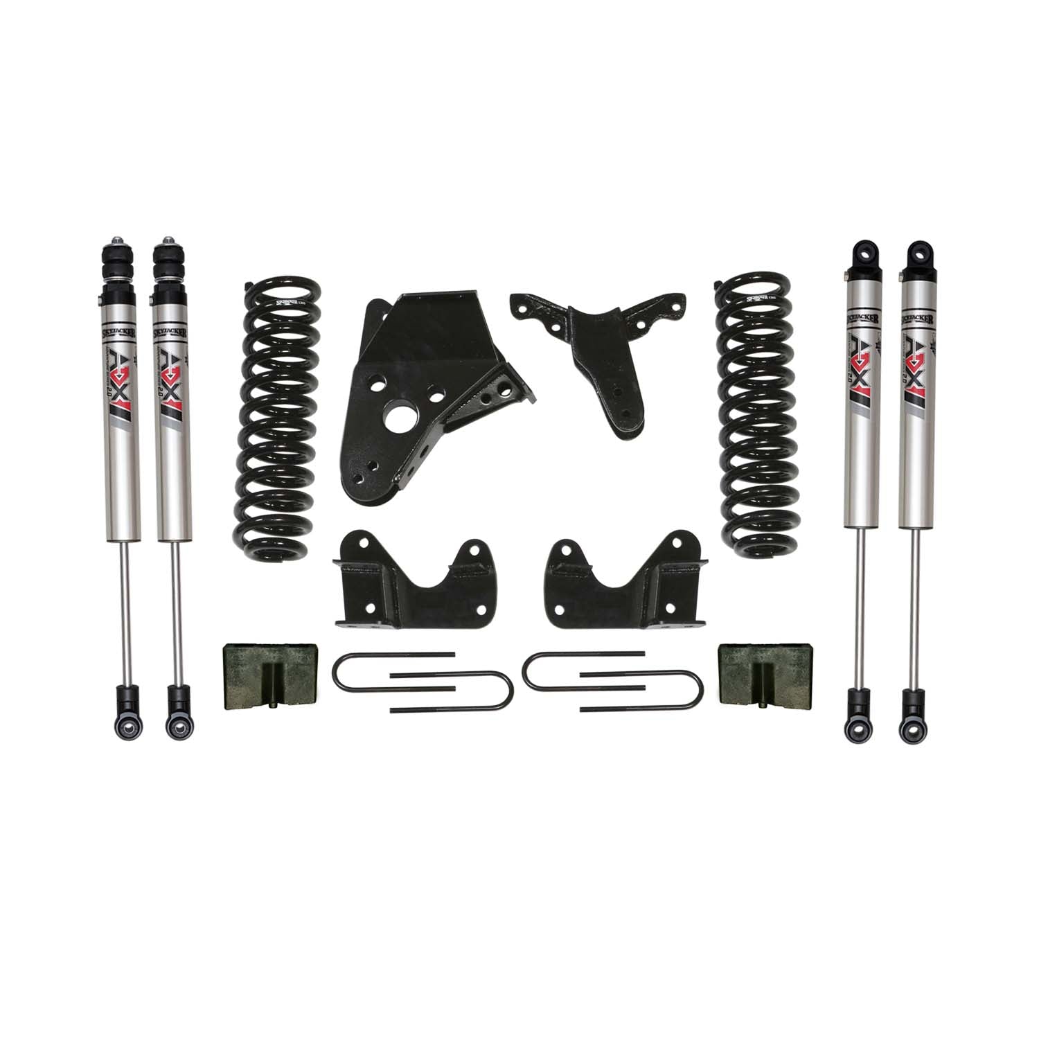 6 In. Suspension Lift Kit With ADX M2.0 Aluminum Monotube Shocks.