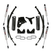 6 In. Suspension Lift Kit With ADX M2.0 Aluminum Monotube Shocks.