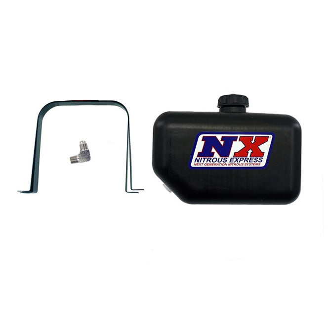 Nitrous Express - Water Methanol 2.5 Gal (9.3L) Reservoir W/ Fittings & Brackets - 15050