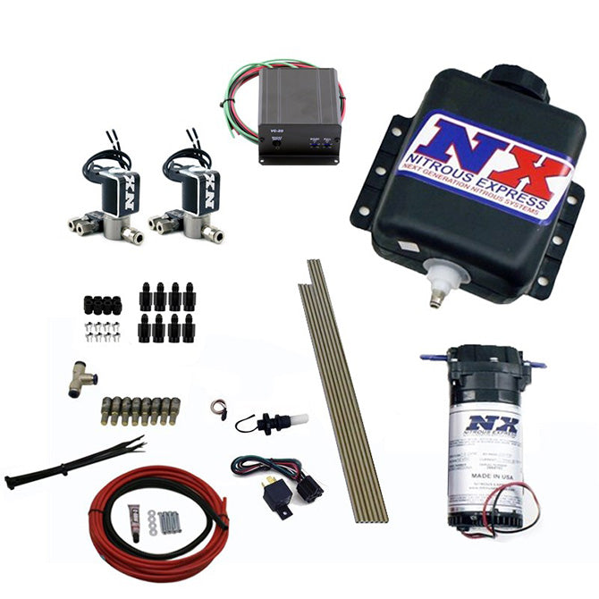 Nitrous Express - Direct Port Water Methanol 8 Cylinder Stage 2 W/ Hardlines - 15127H