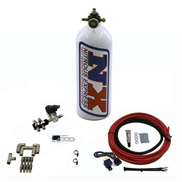 Nitrous Express - PUMPLESS DIRECT PORT WATER METHANOL 4 CYLINDER - 15134
