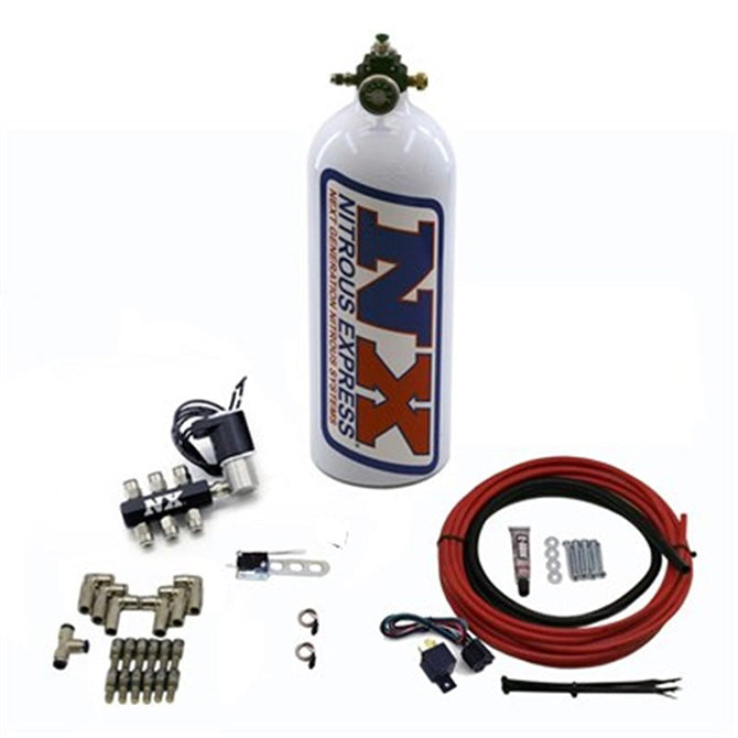 Nitrous Express - PUMPLESS DIRECT PORT WATER METHANOL 6 CYLINDER - 15136