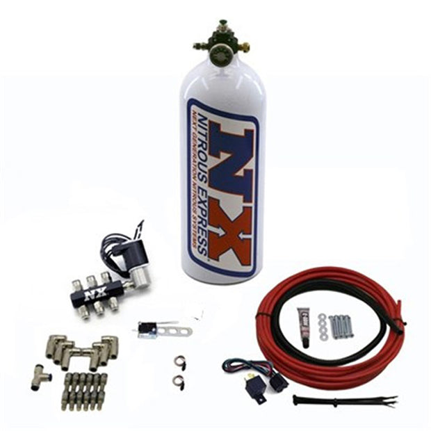 Nitrous Express - PUMPLESS DIRECT PORT WATER METHANOL 6 CYLINDER - 15136