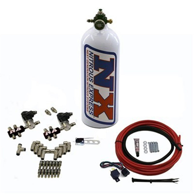 Nitrous Express - PUMPLESS DIRECT PORT WATER METHANOL 8 CYLINDER - 15137