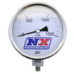 Nitrous Express - Nitrous Pressure Gauge 4 Inch-high Accuracy - 15540