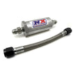 Nitrous Express - 6AN  PURE-FLO  N20 FILTER & 7  STAINLESS HOSE (LIFETIME CLEANABLE) - 15610