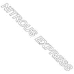 Nitrous Express - NX WINDSHIELD DECAL 40
