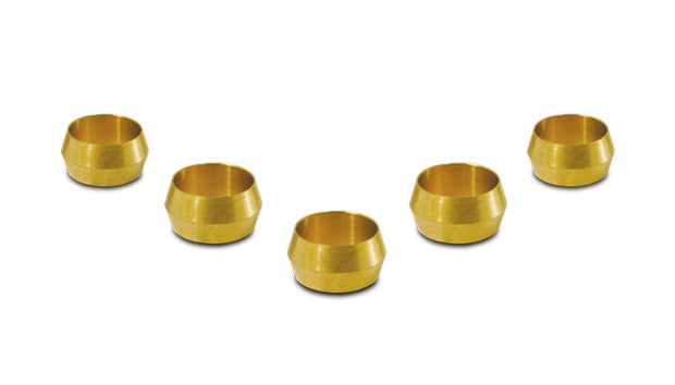 Vibrant Performance - 16468 - Pack Of 5  Brass Olive Inserts; Size 1/2 In.