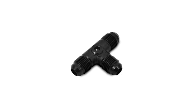 Vibrant Performance - 16546 - Male AN Flare Tee Fitting With 1/8 In. NPT Port; Size: -6AN