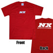 Nitrous Express - MEDIUM RED T-SHIRT W/ WHITE NX - 16566