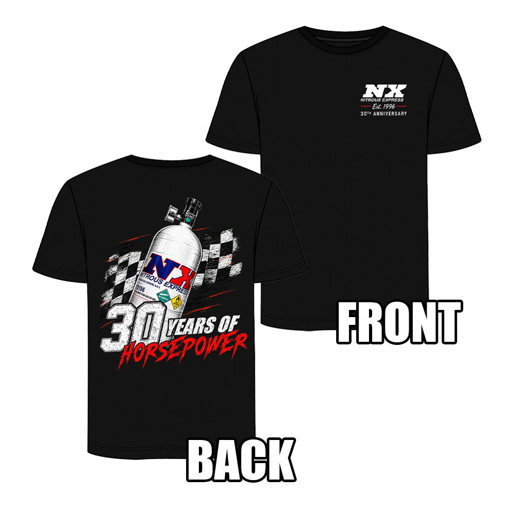 Nitrous Express - 30th Anniversary NX T-Shirt (Large) - 16650L