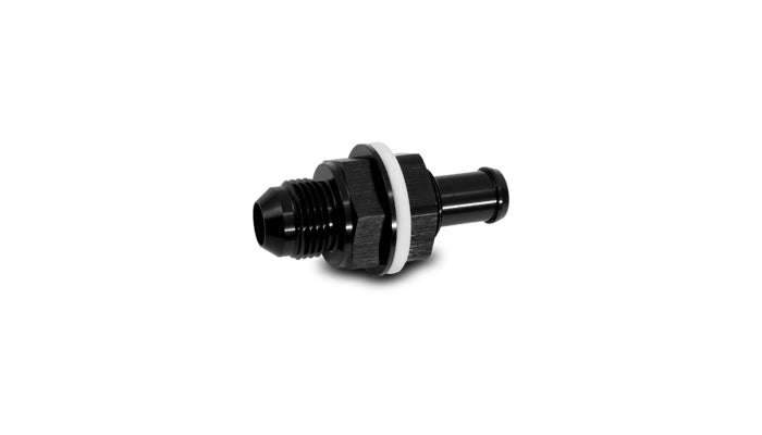 Vibrant Performance - 16905 - Fuel Cell Bulkhead  AN Size: -6; Barb Size: 0.3125 In.