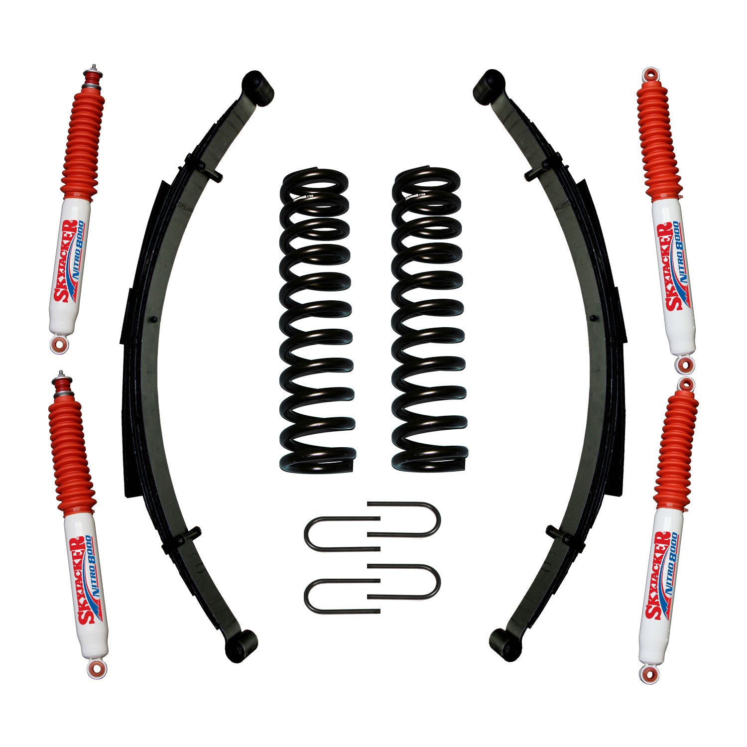 Skyjacker - 3.5-4IN. 78-9 BRO W/REAR SPR - 174BKS-N