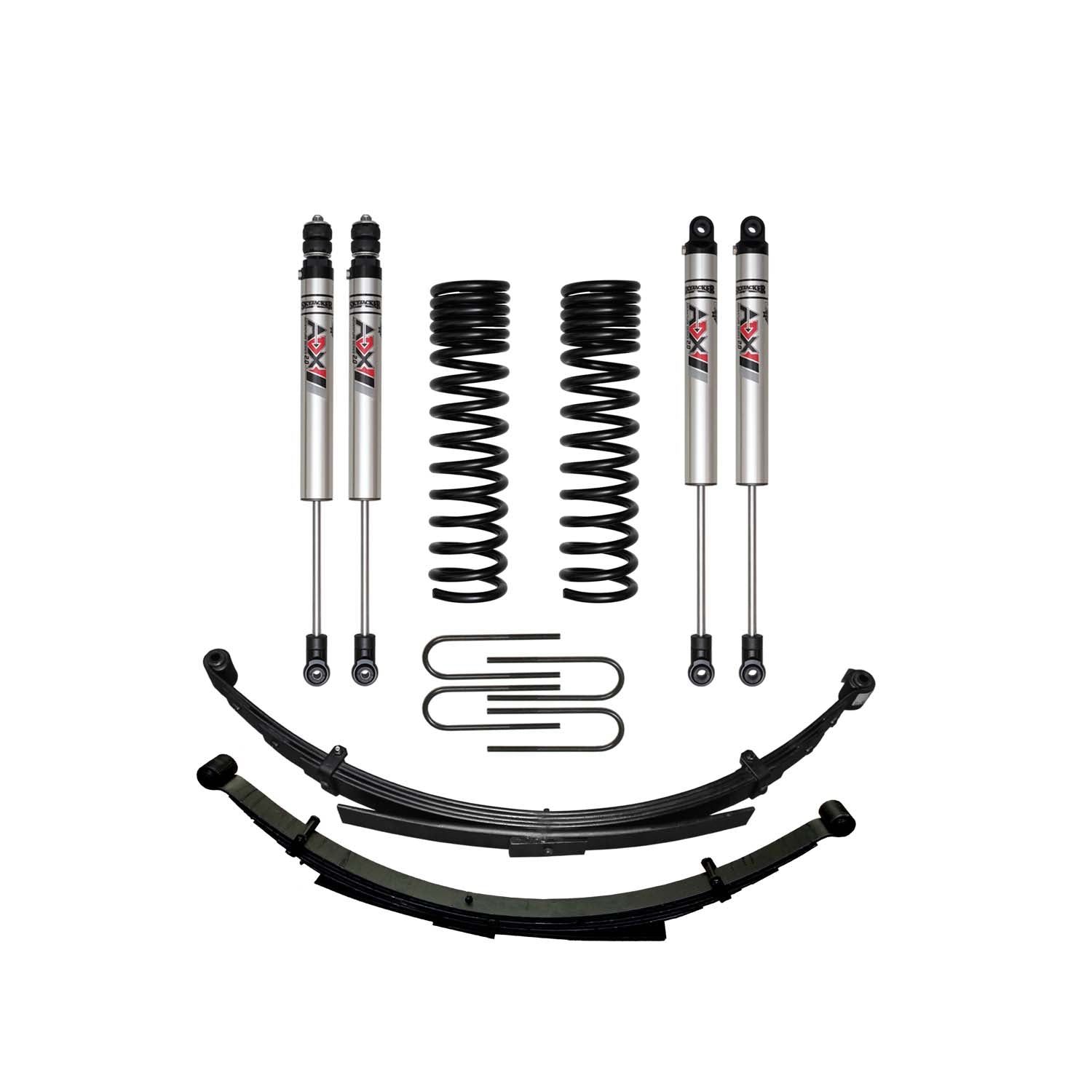 3.5-4 In. Suspension Lift Kit With ADX M2.0 Aluminum Monotube Shocks.