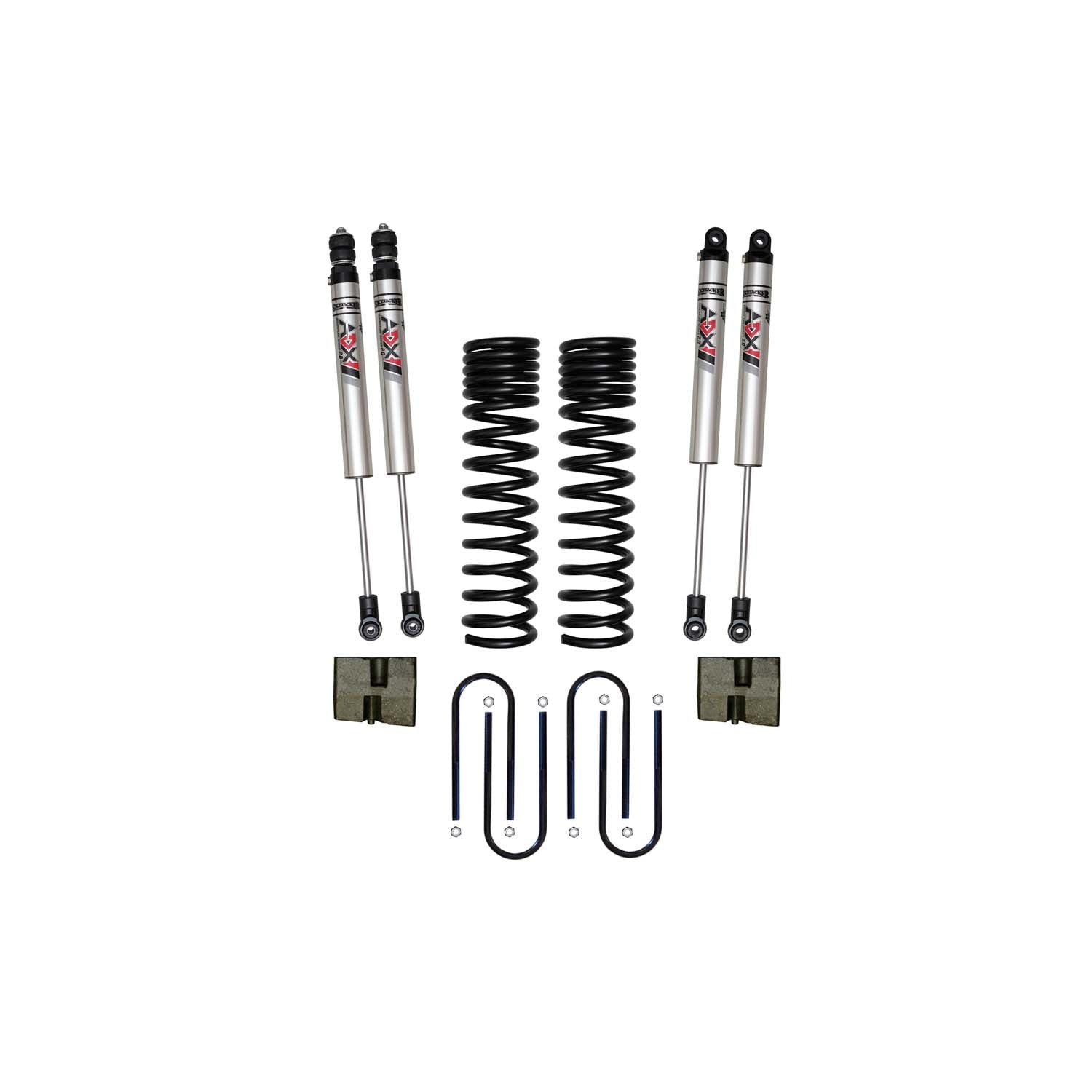 4.5-5 In. Suspension Lift Kit With ADX M2.0 Aluminum Monotube Shocks.