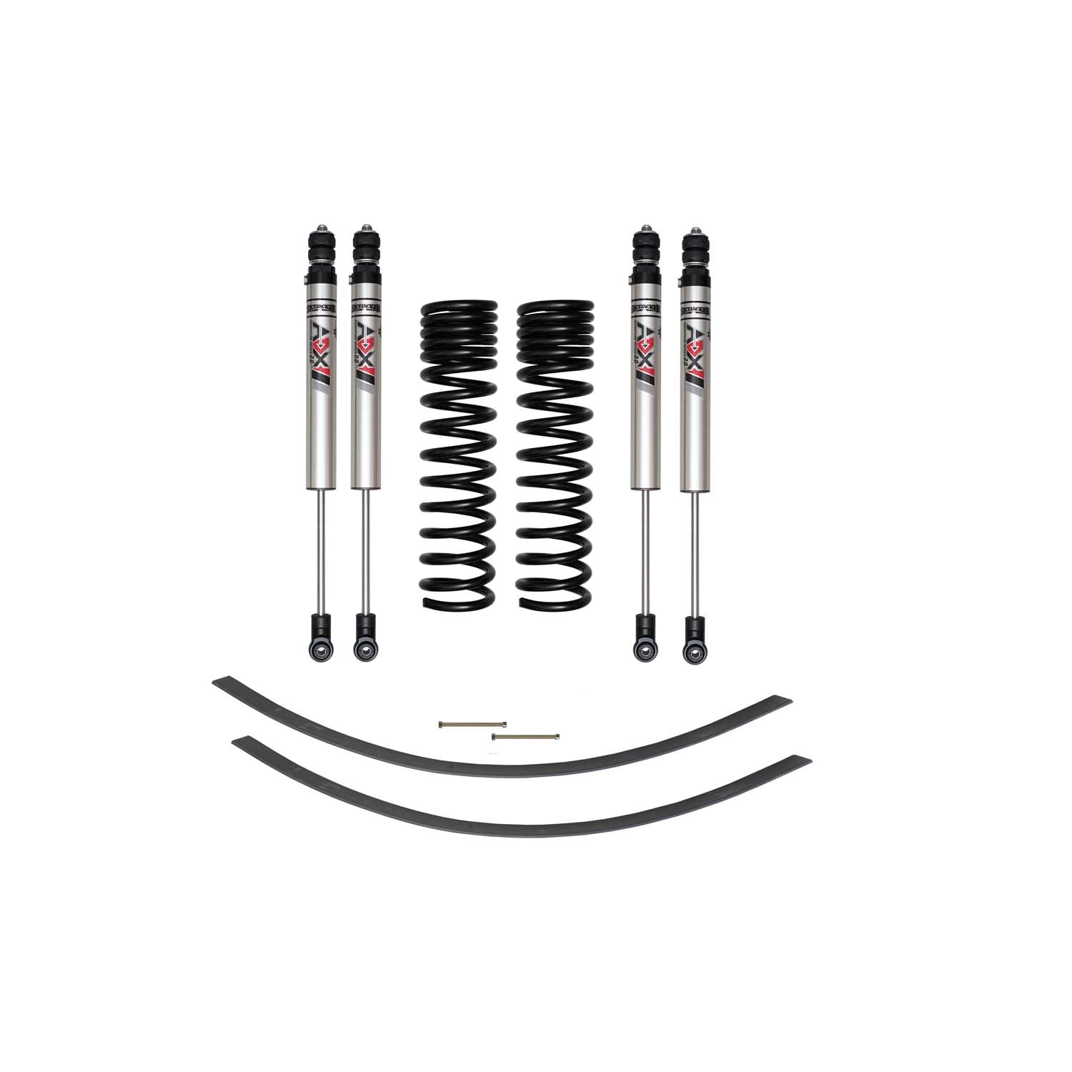 3.5-4 In. Suspension Lift Kit With ADX M2.0 Aluminum Monotube Shocks.