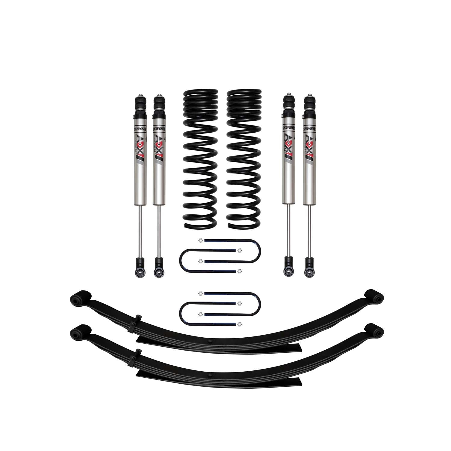 3.5-4 In. Suspension Lift Kit With ADX M2.0 Aluminum Monotube Shocks.