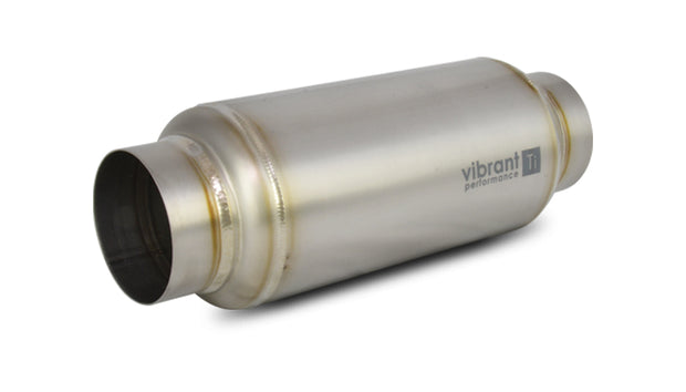 Vibrant Performance - 17525 - Resonator  2.50 In. Inlet/Outlet X 12.00 In. Long
