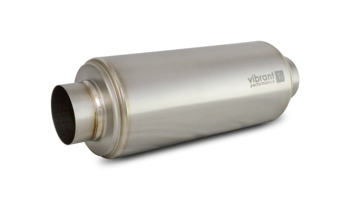 Vibrant Performance - 17540 - Resonator  4.00 In. Inlet/Outlet X 16.00 In. Long