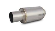 Vibrant Performance - 17563 - Muffler With Straight Cut Natural Tip  3.00 In. Inlet