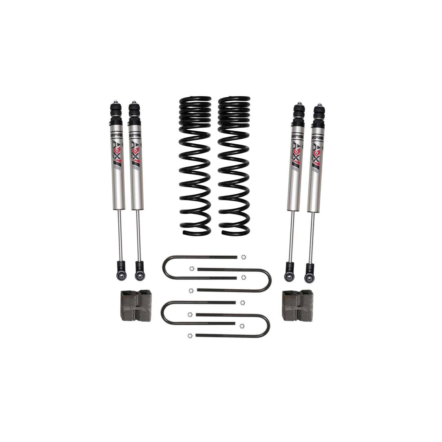 6 In. Suspension Lift Kit With ADX M2.0 Aluminum Monotube Shocks.