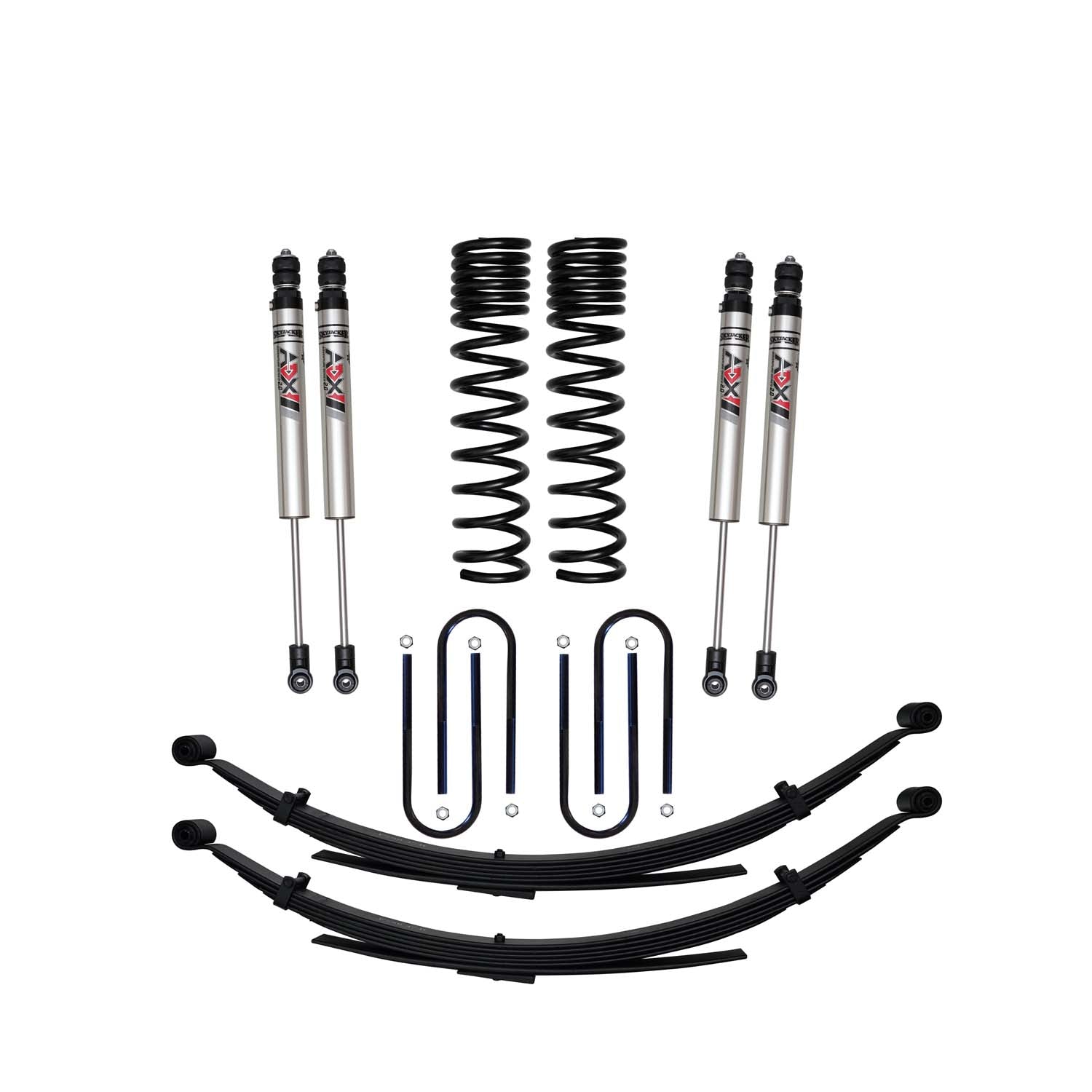6 In. Suspension Lift Kit With ADX M2.0 Aluminum Monotube Shocks.