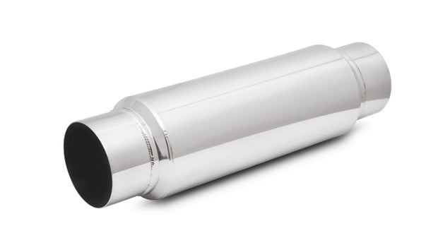 Vibrant Performance - 17930 - Large Diameter Bottle Style Resonator  2.5 In. Inlet/outlet X 18 In. Long