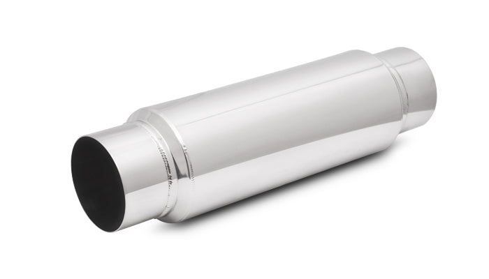 Vibrant Performance - 17960 - Large Diameter Bottle Style Resonator  4 In. Inlet/outlet X 18 In. Long