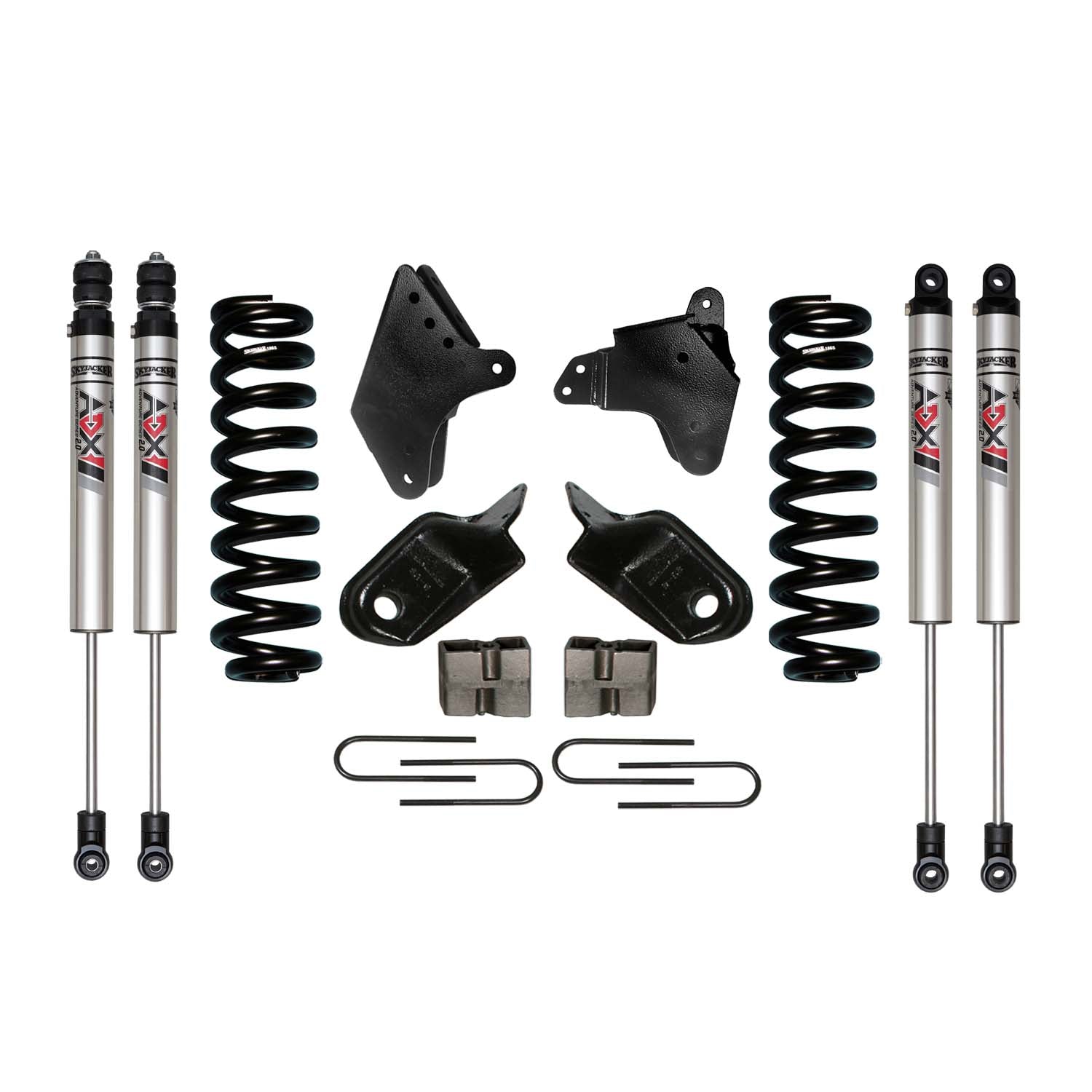 6 In. Suspension Lift Kit With ADX M2.0 Aluminum Monotube Shocks.