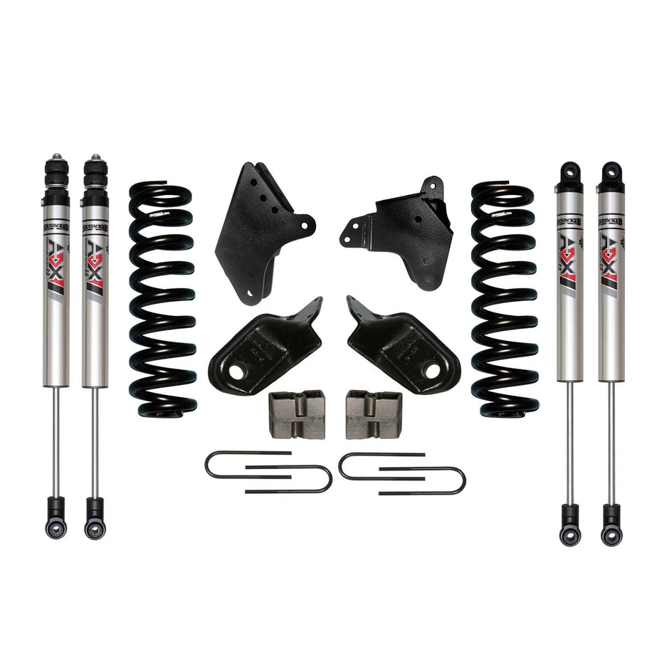 6 In. Suspension Lift Kit With ADX M2.0 Aluminum Monotube Shocks.